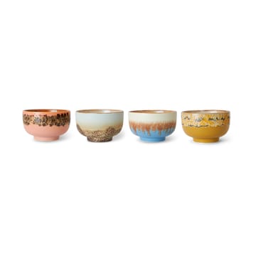 70's bolle Ø13,5 cm 4-pakning - Seabreeze - HKliving