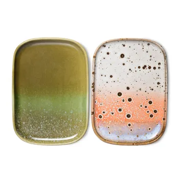 70's brikke liten 2-pk - Asteroids/Grass - HKliving