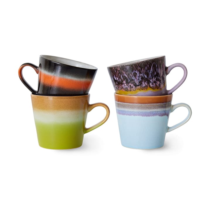 70's cappuccinokrus 4-pakning - Solid - HKliving