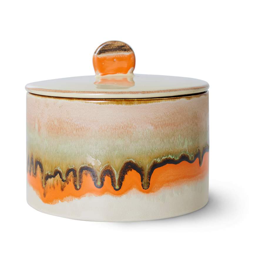 HKliving 70's cookie jar kakeboks Ø17 cm Burst