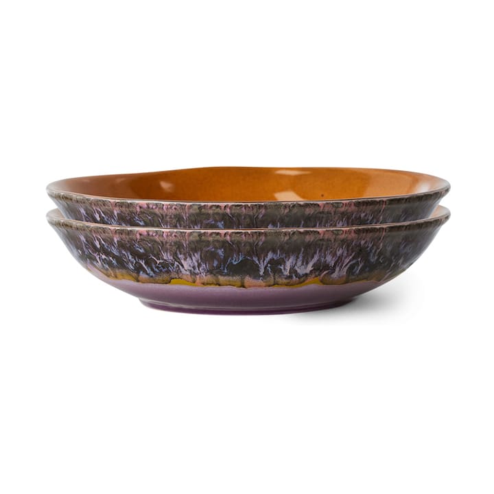 70's curry bolle 21,7x21 cm 2-pakning - Daybreak - HKliving
