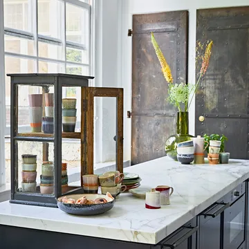 70's dessertbolle 4-pakning - Multi - HKliving