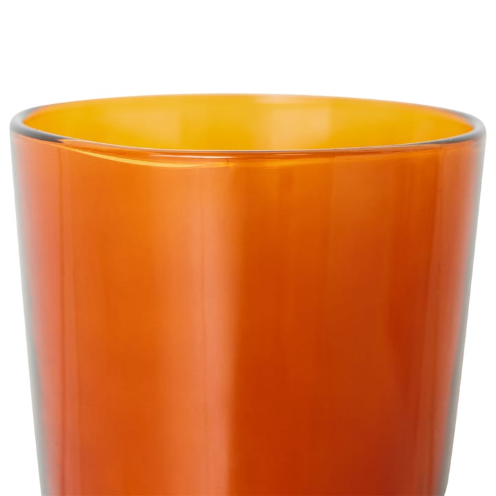 70's glassware teglass 20 cl 4-pakning, Amber brown HKliving
