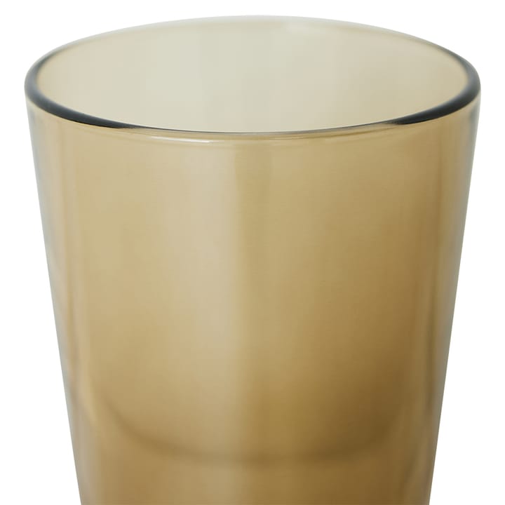 70's glassware teglass 20 cl 4-pakning, Mud brown HKliving