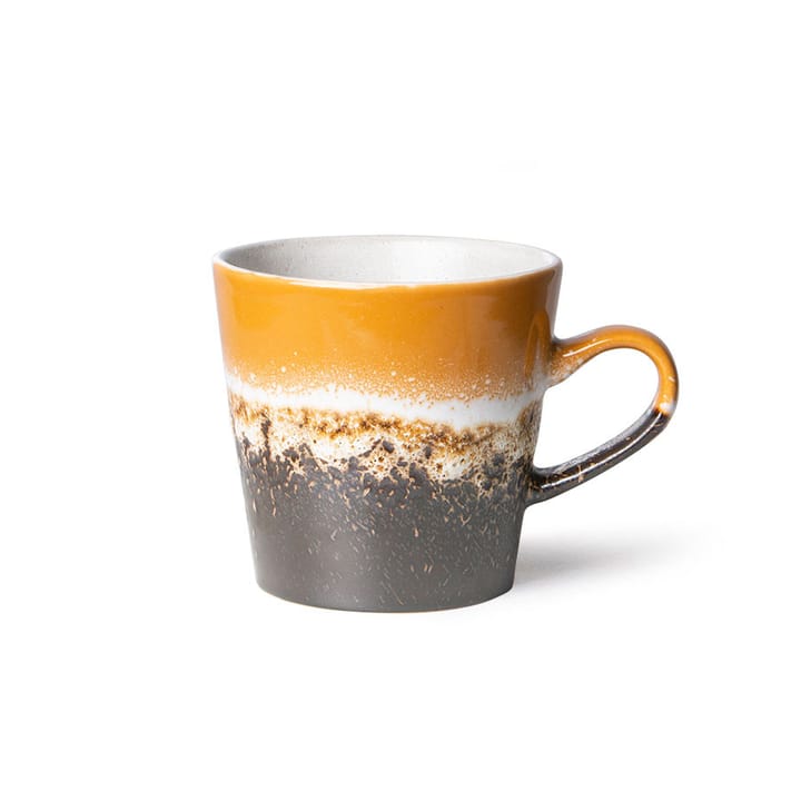 70s keramikk Americano krus 26 cl, Fire HKliving