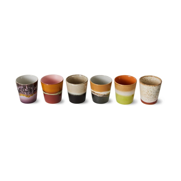 70's kopp 6-pakning - Soil - HKliving