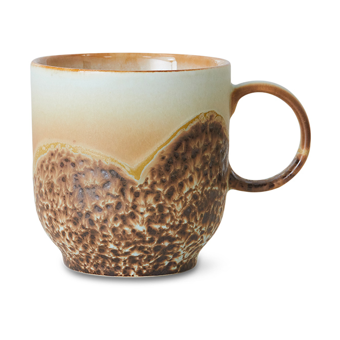 HKliving 70's krus 25 cl Shell