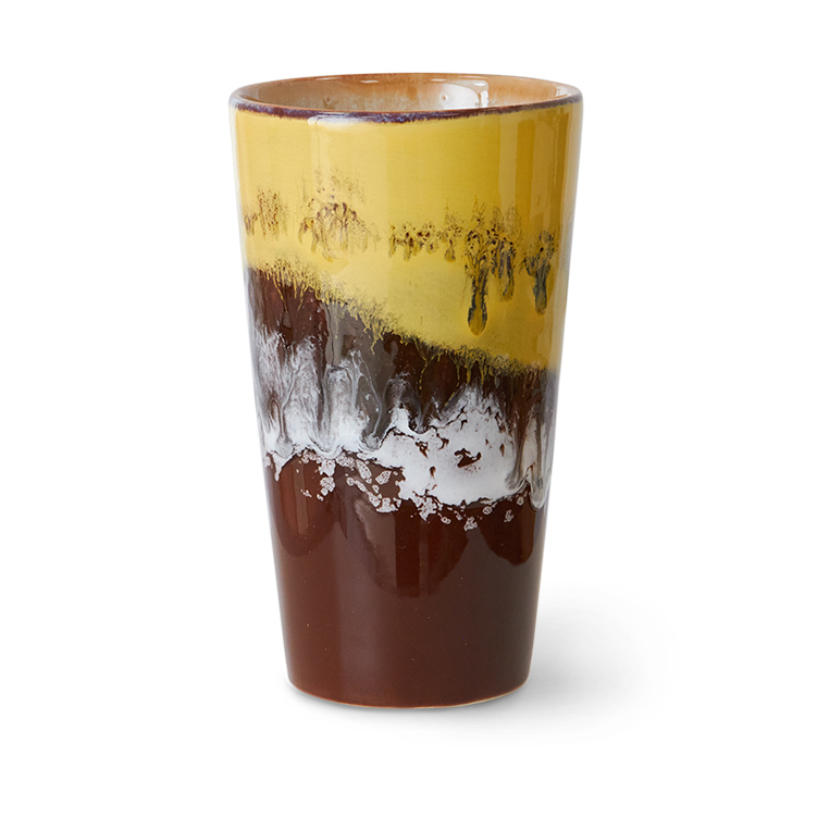 HKliving 70's lattekrus 28 cl 2-pakning Creek