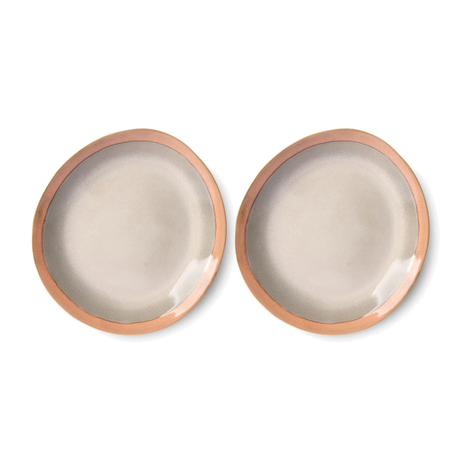 70's tallerken 22 cm 2-pakning, Earth HKliving