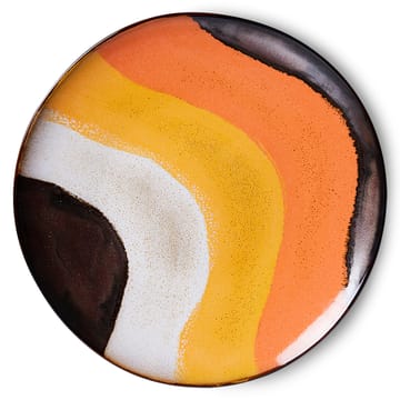 70's tallerken Ø27,5 cm 2-pakning - Retro wave - HKliving