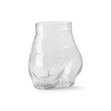Bum glassvase - Klar - HKliving