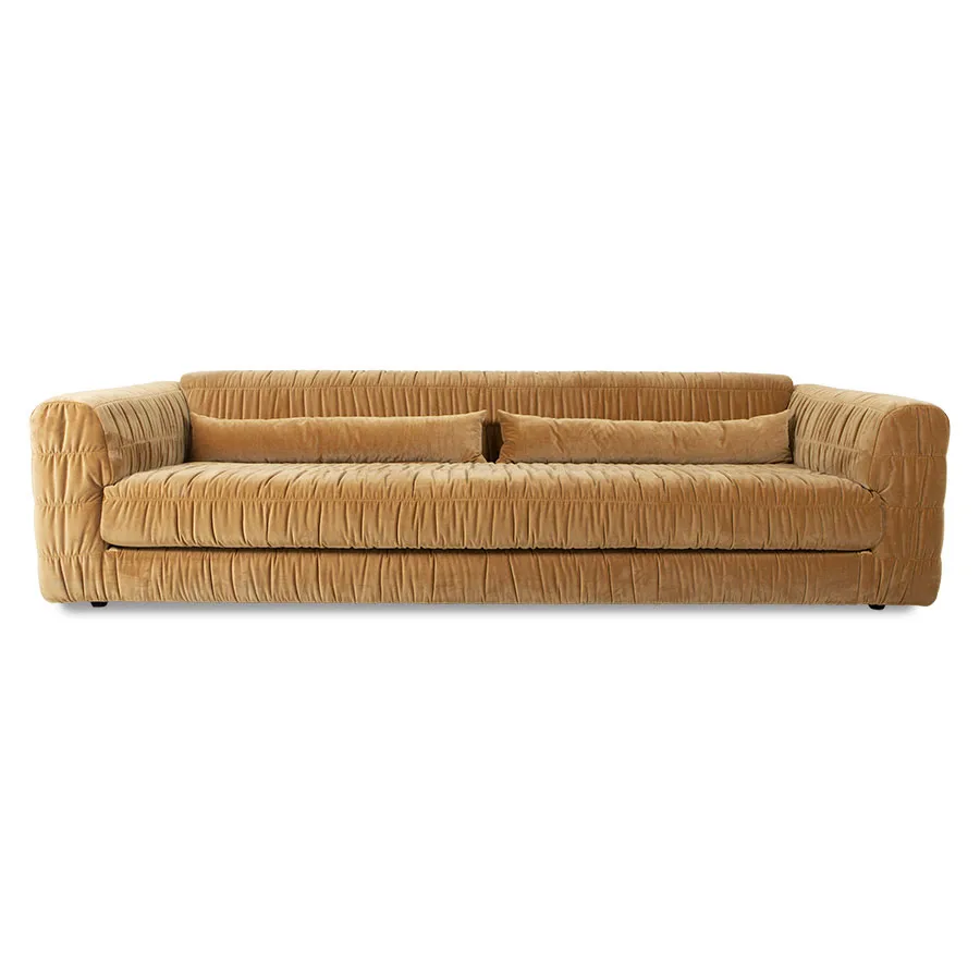 Club sofa 274 cm, Mustard HKliving