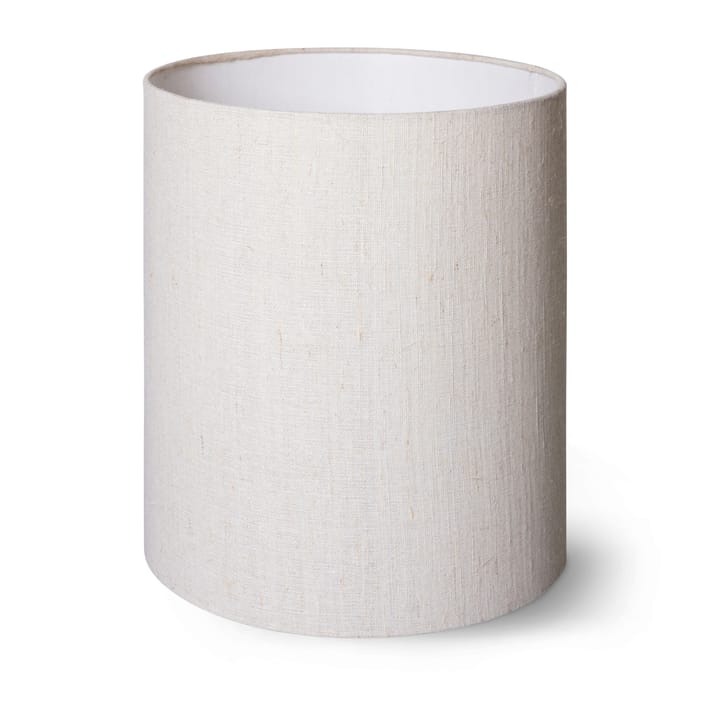 Cylinder lampeskjerm Ø 30 cm, Naturlig lin HKliving