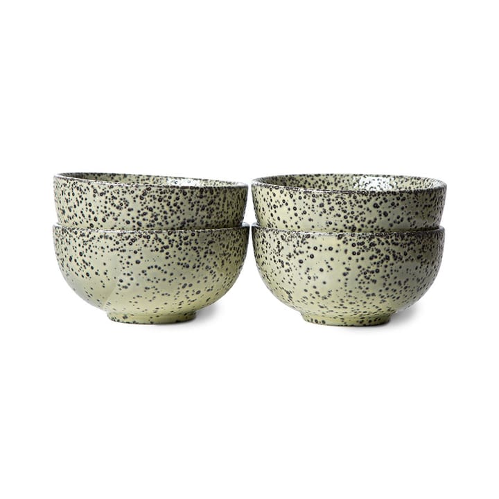 Gradient skål 4-pakning Ø13x6,5cm, Grønn HKliving