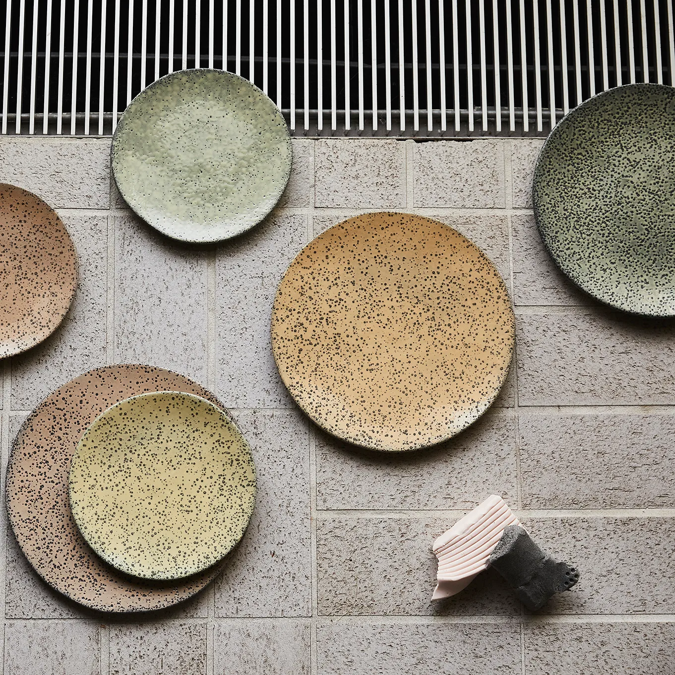 Gradient tallerken 29 cm 2 stk, Grønn HKliving