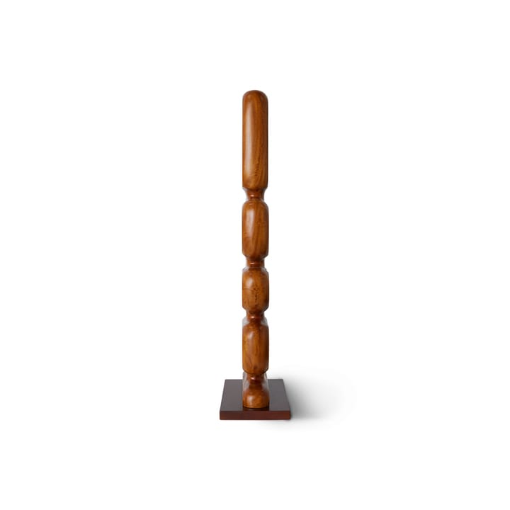 Hand carved wooden sculpture 71 cm, Brown HKliving