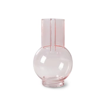 HK Living glassvase 23 cm - pink - HKliving