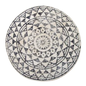 HKliving baderomsmatte rund - Diameter 120 cm - HKliving