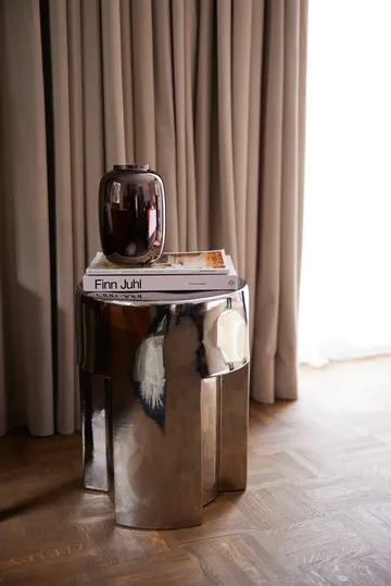 Hkliving glassvase chrome 20,2 cm - Brown metallic - HKliving
