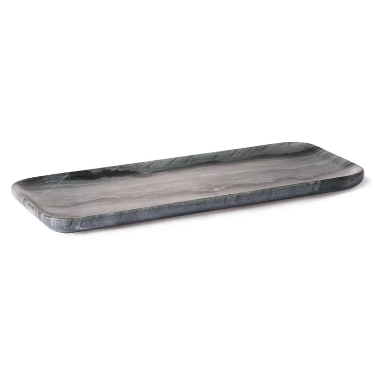 HKliving marmorbrett 30x12 cm, Grå HKliving