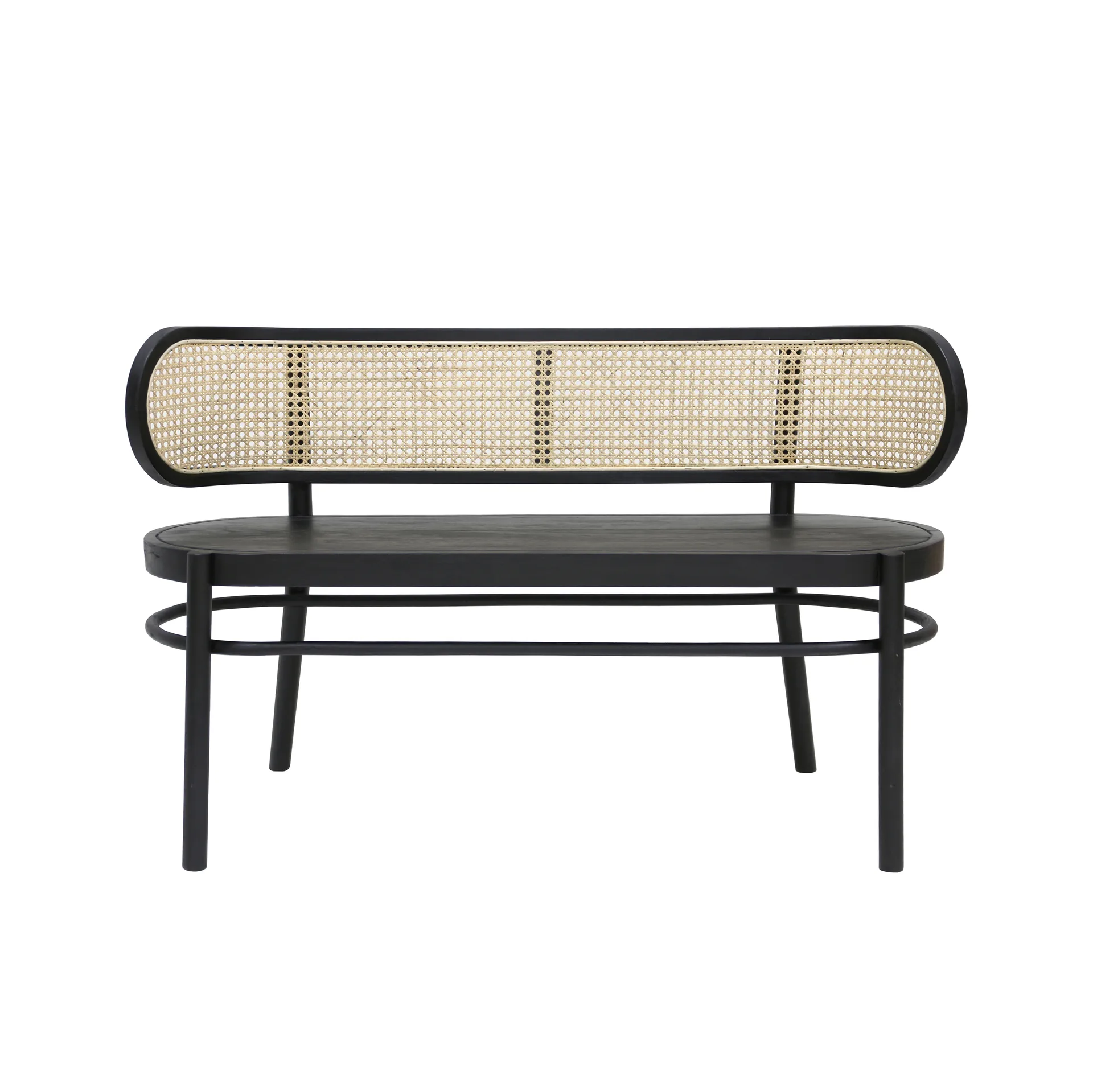 HKliving retro benk, svart HKliving