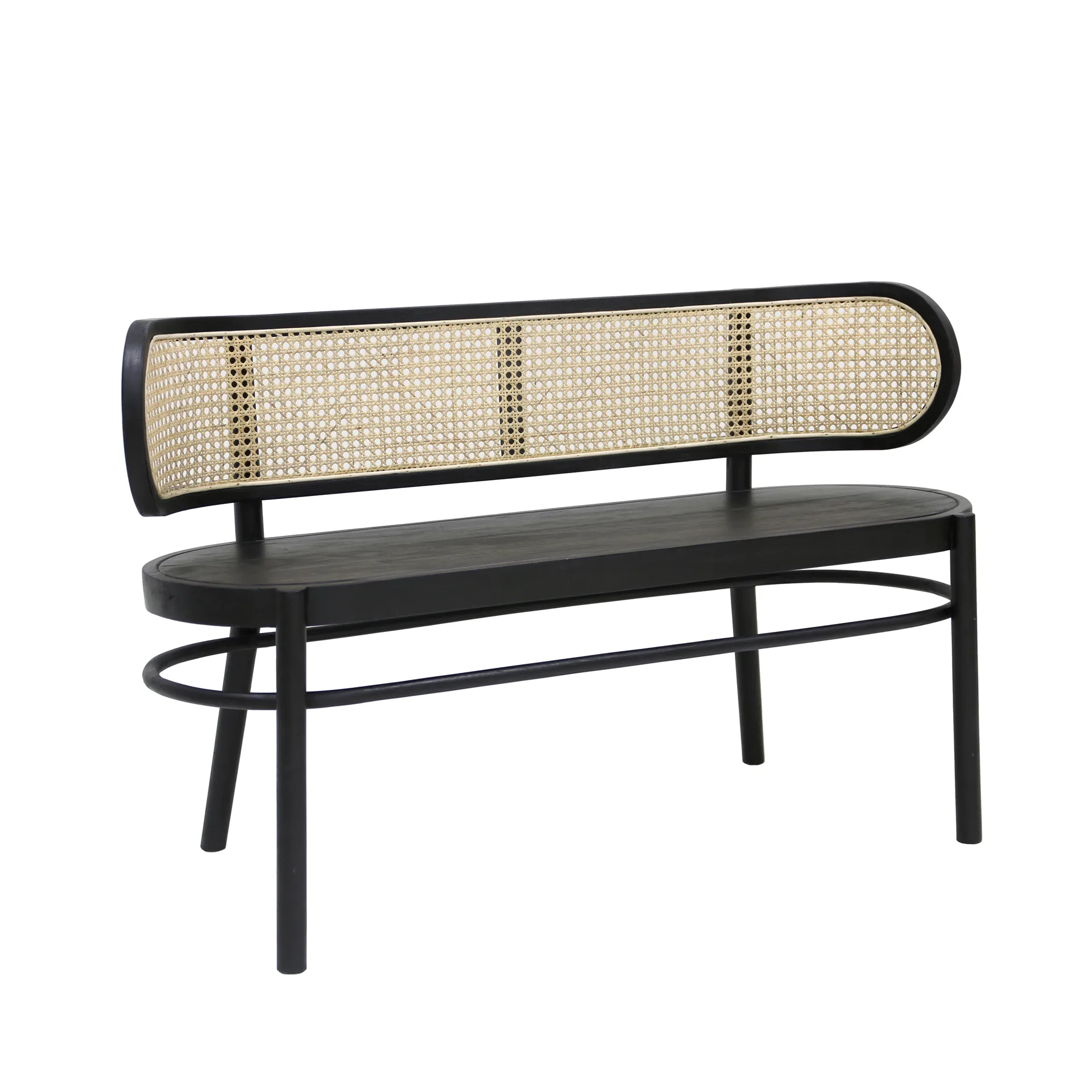 HKliving retro benk, svart HKliving