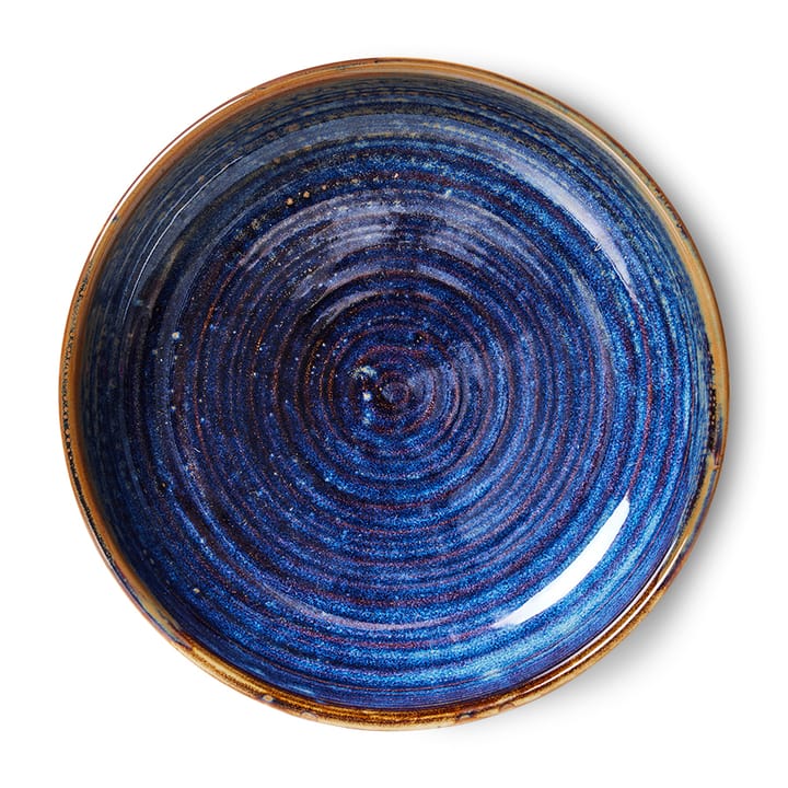 Home Chef dyp tallerken large Ø21,5 cm, Rustic blue HKliving