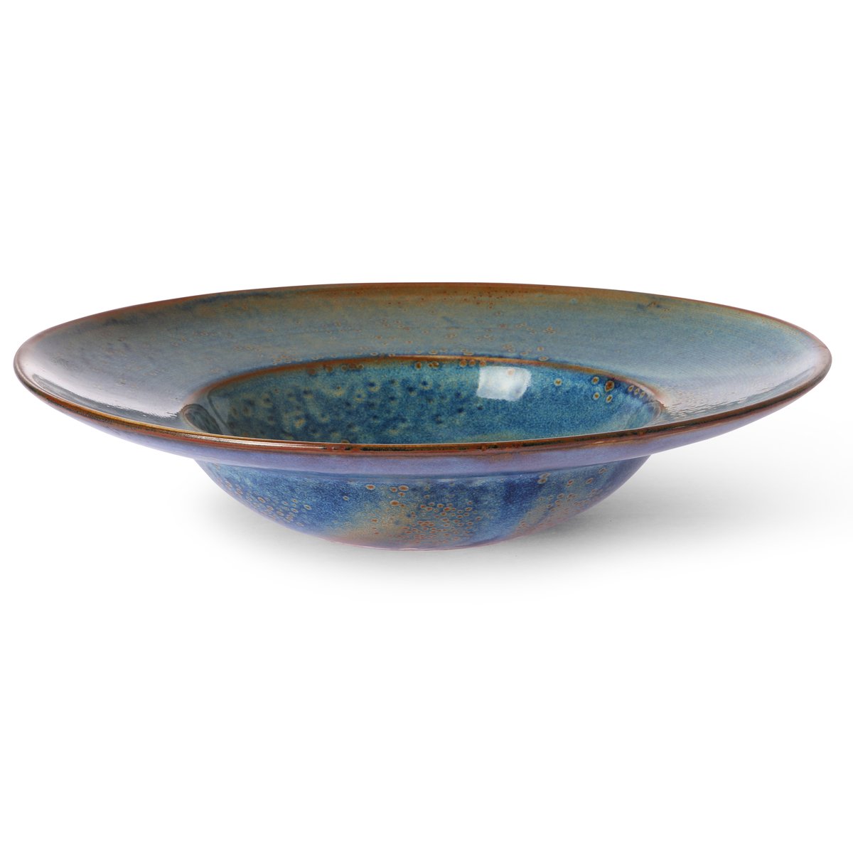 HKliving Home Chef pastatallerken Ø28,5 cm Rustic blue