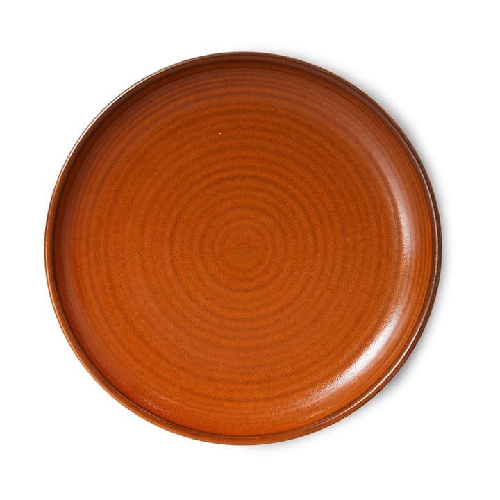 Home Chef side plate assiett Ø20 cm, Burned orange HKliving