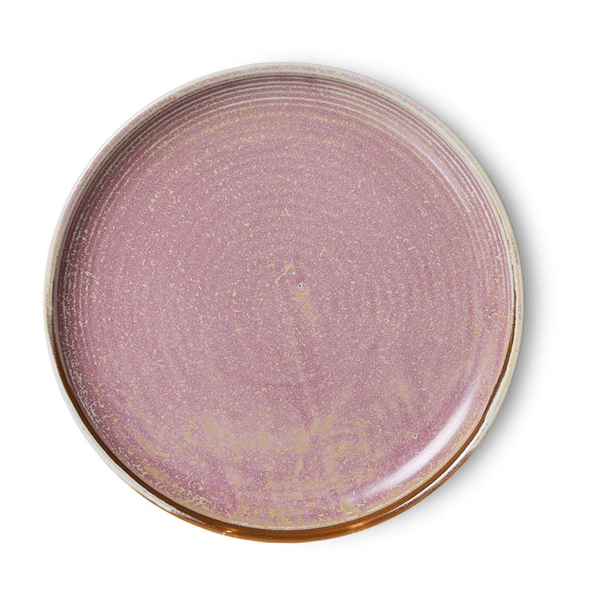 HKliving Home Chef side plate assiett Ø20 cm Rustic pink