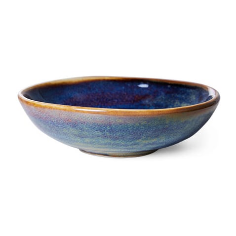 HKliving Home Chef skål liten Ø 9 cm Rustic blue
