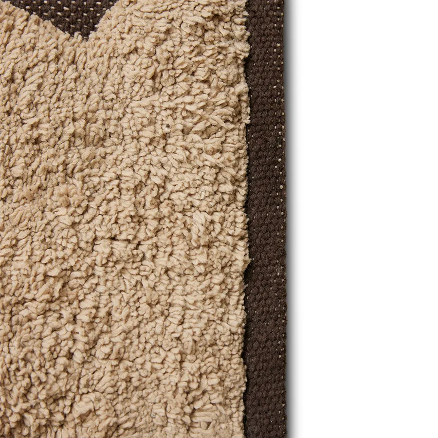 Interplay baderomsmatte 70x120 cm, Brown HKliving