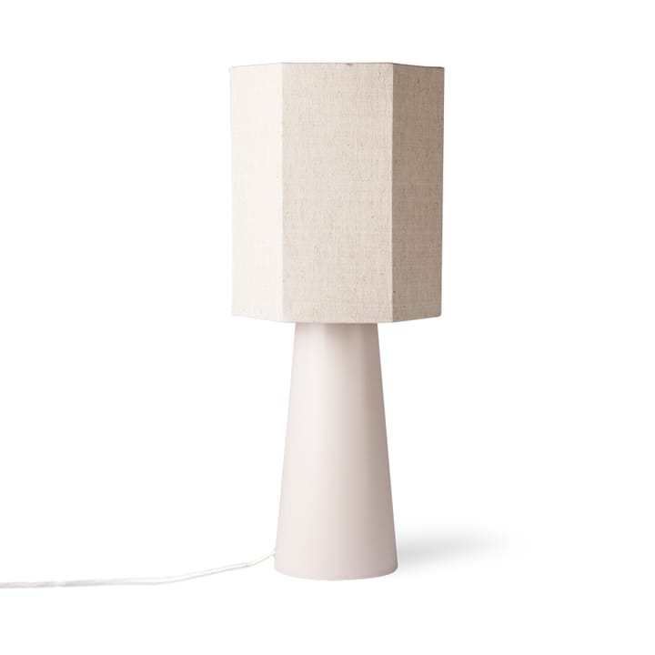 Kjegleformet lampefot medium, Matt skinn HKliving