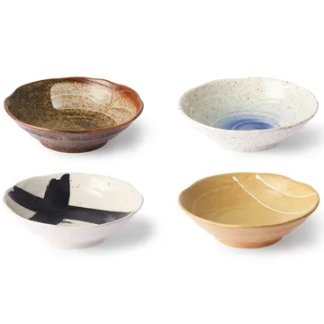 Kyoto skål Ø16,5 cm 4 deler - Multi - HKliving