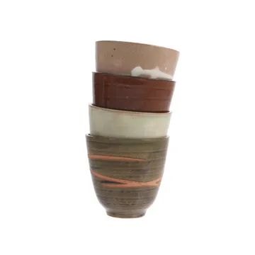 Kyoto yunomi kopper 4 stk. - 4- stk. - HKliving