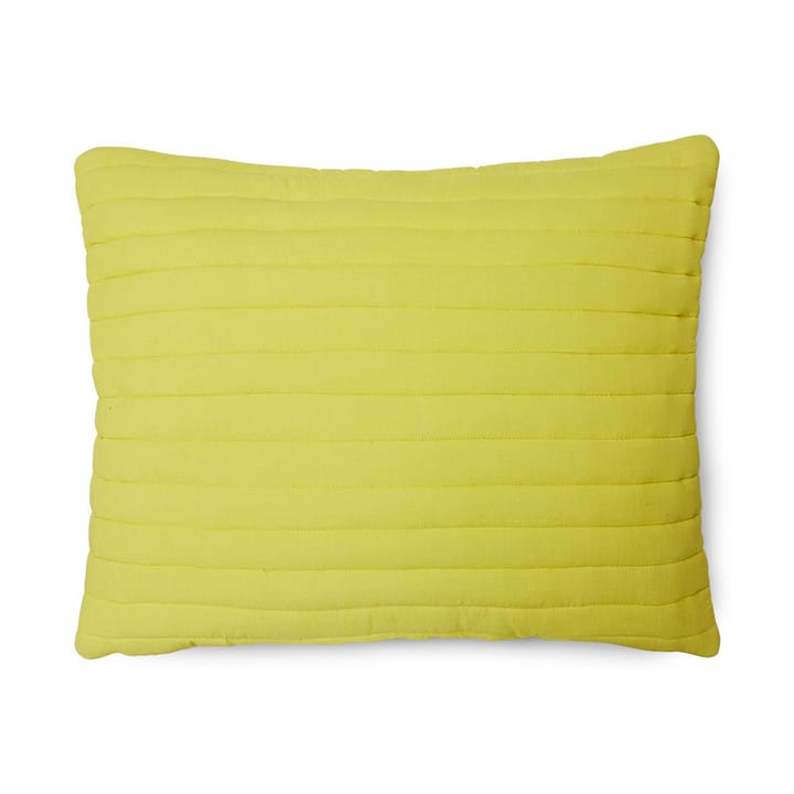 Mellow pute 50x60 cm quiltet bomull - Gul - HKliving