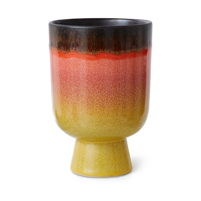 HKliving Retro blomsterpotte Ø13 cm Fig