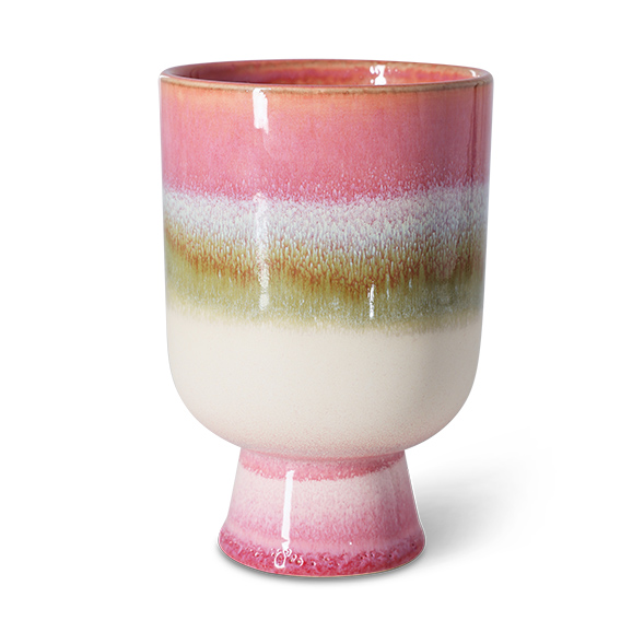 HKliving Retro blomsterpotte Ø13 cm Rosefield