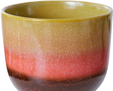 Retro blomsterpotte Ø16,5 cm - Lime green - HKliving