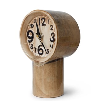 Retro keramikkklokke 23,5 cm - Cream - HKliving