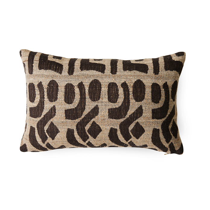 HKliving Silk Pute 25x40 cm Rustic