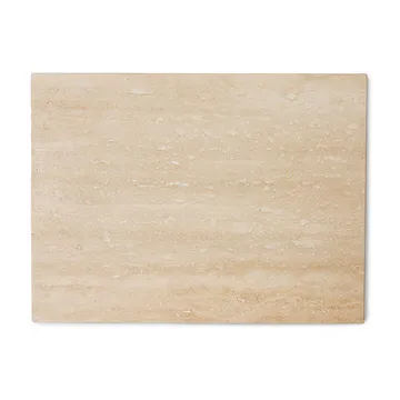 Travertin skjærefjøl 40 x 50 cm - Beige - HKliving
