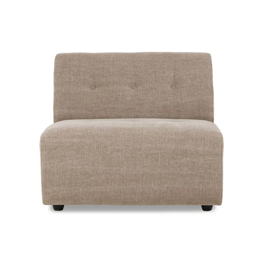 Vint sofamodul Midtdel 87x74 cm, Taupe HKliving