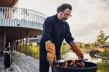 BOWL 57 Plancha stekebord - Svart - Höfats
