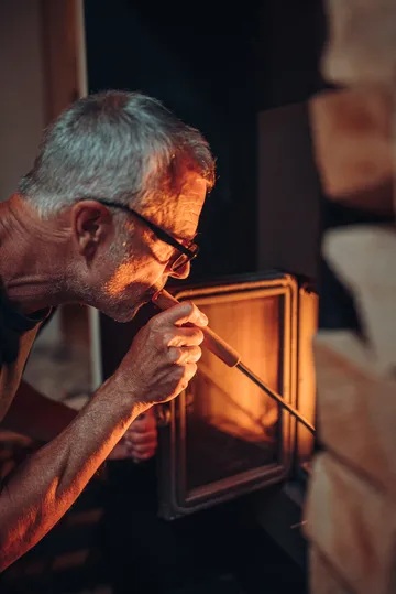 Höfats ildredskapssett - Rustfritt stål-boks, 3 deler - Höfats