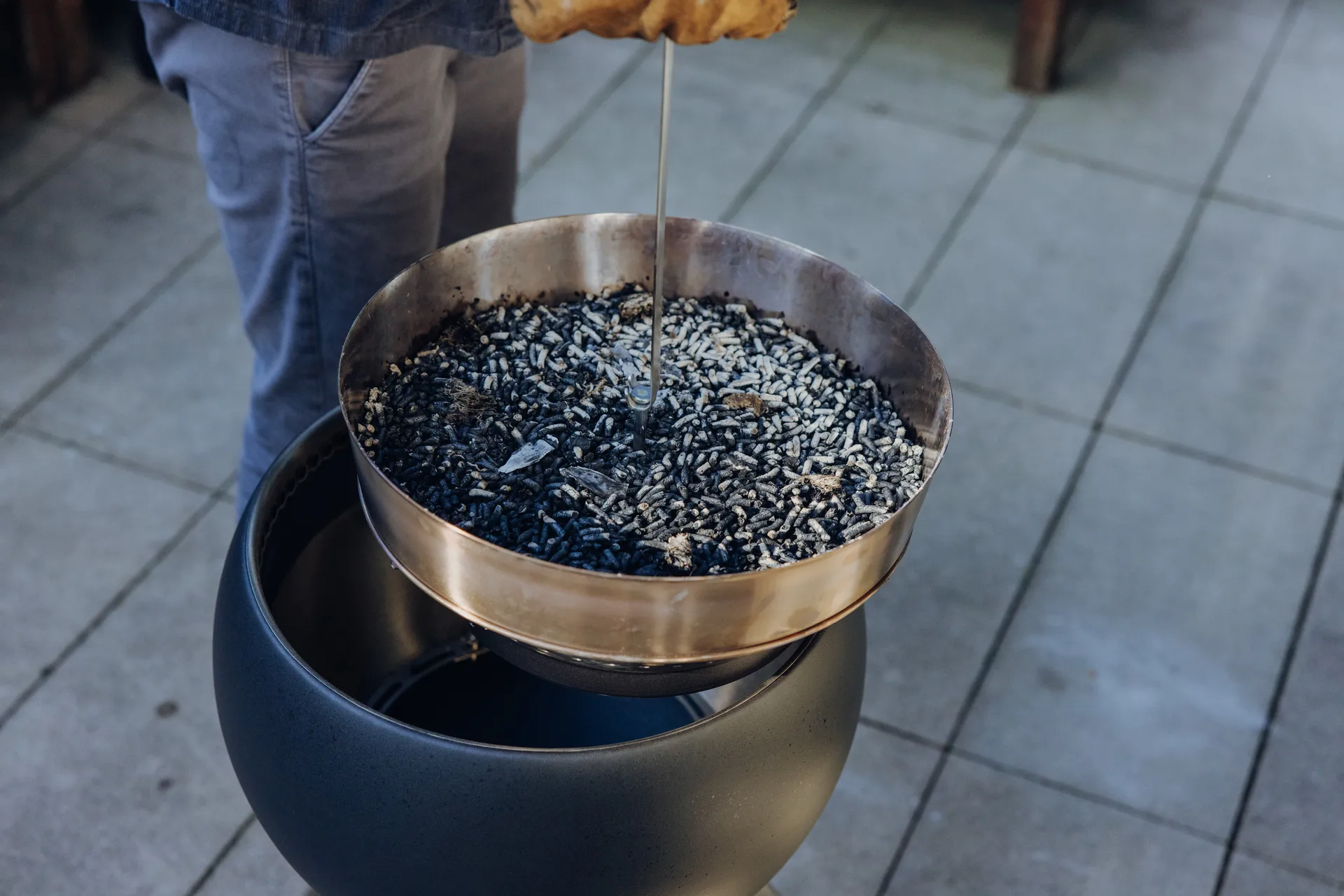 MOON 45 askebeger med extension, Sølv Höfats