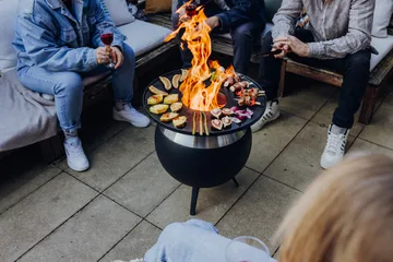 MOON 45 peis - Svart-sølv, lavt stativ - Höfats