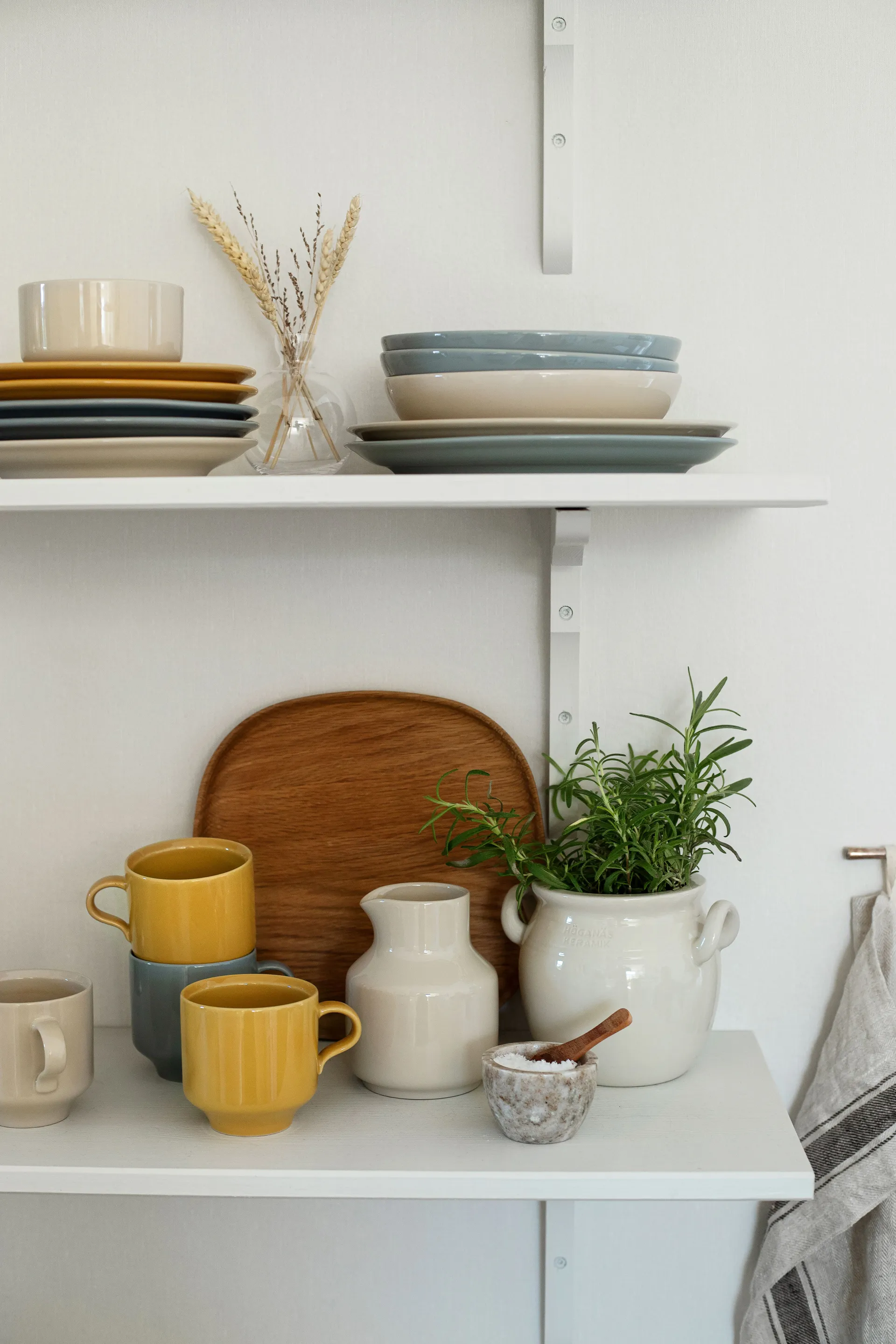 Höganäs Keramik Daga dyp tallerken Ø 19 cm, Sand Höganäs Keramik