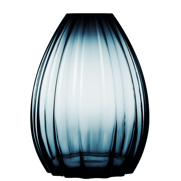 2Lip Vase 45 cm, Mørkeblå Holmegaard