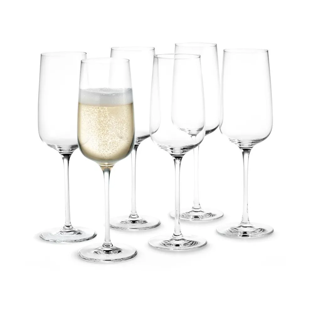 Holmegaard Bouquet champagneglass 6-pakn. 29 cl